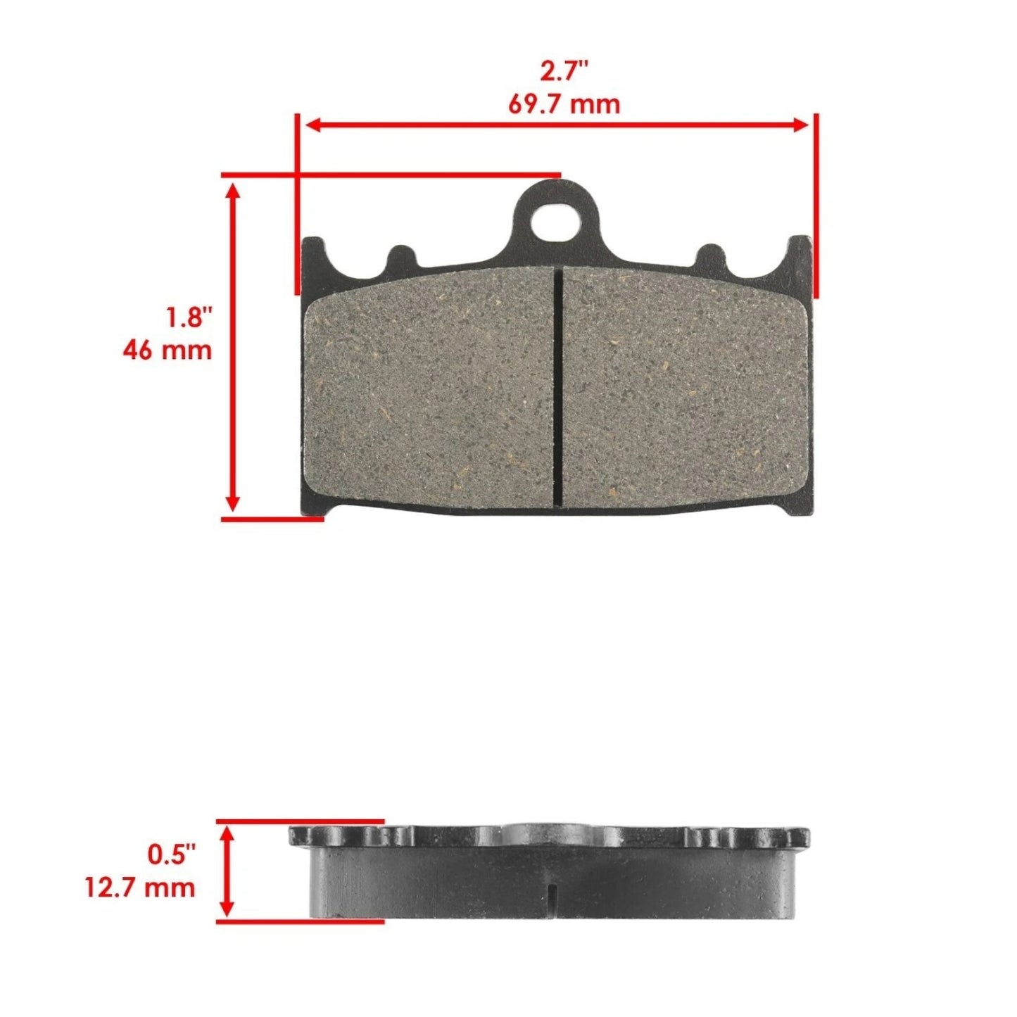 Balatas Traseras para Suzuki Boulevard C90 / Intruder VL1500