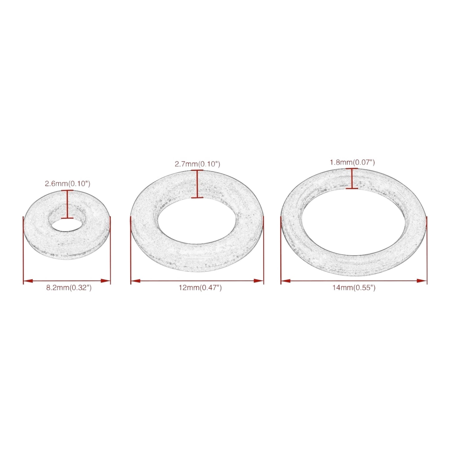 Kit de O-Rings para Conector Rápido de Línea de Combustible H-D EFI 01-23
