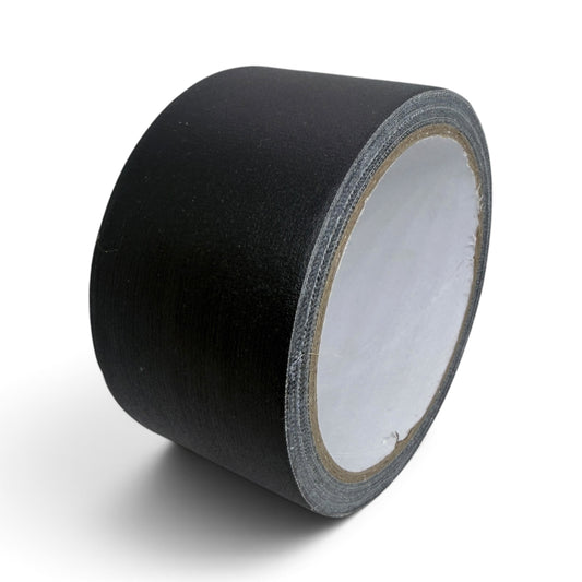 Cinta Gaffer Negra 5 cm x 10 m | Uso Profesional