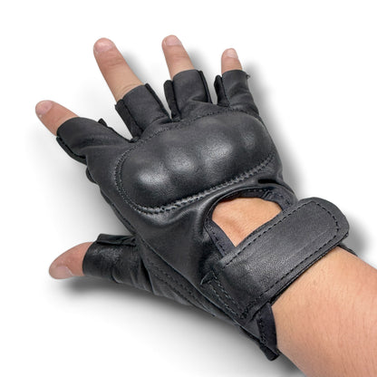 Guantes Cortos de Piel Genuina
– Negro