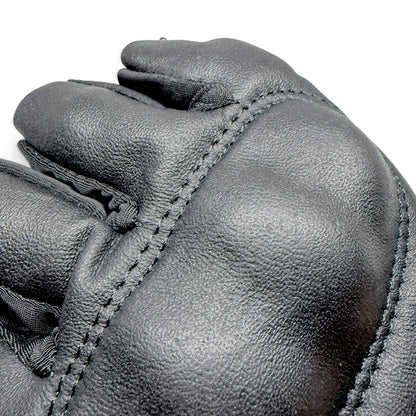 Guantes Cortos de Piel Genuina
– Negro