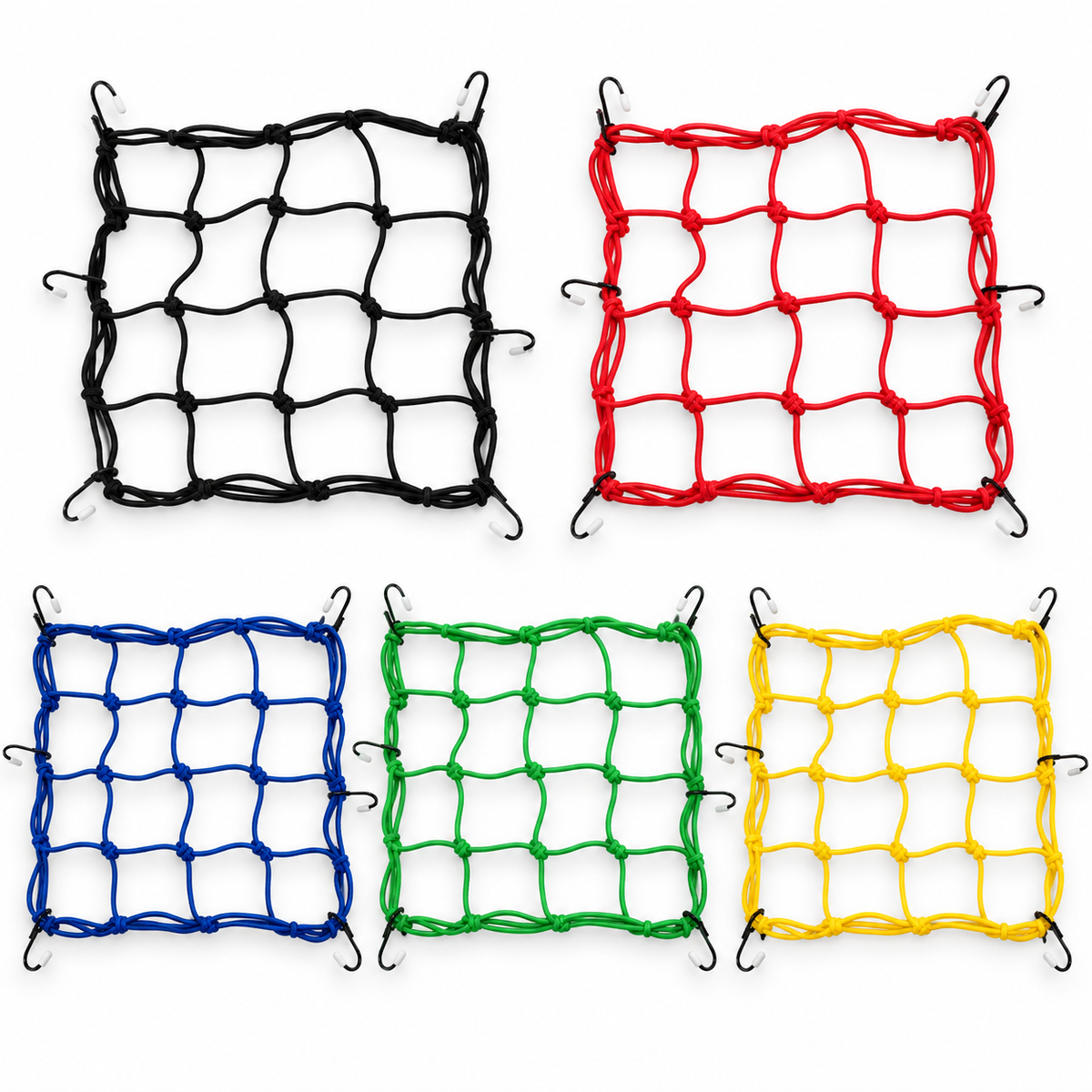 Red Elástica Sujeta Bultos para Motocicleta | 40 × 40 cm