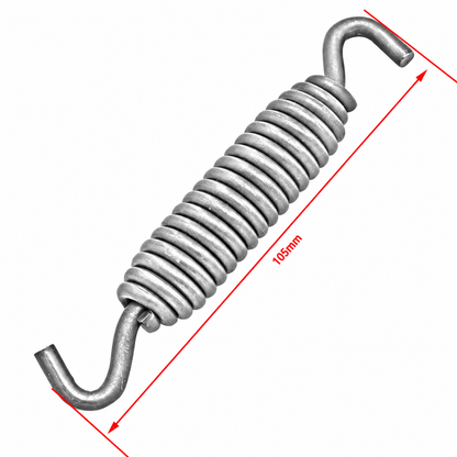 Resorte de Pata Lateral para H-D | Sportster, Softail y Touring | 105 mm