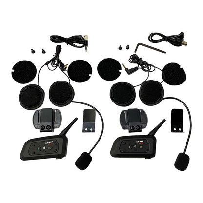Intercomunicadores Ejeas V6 Pro para Casco | 2 Piezas