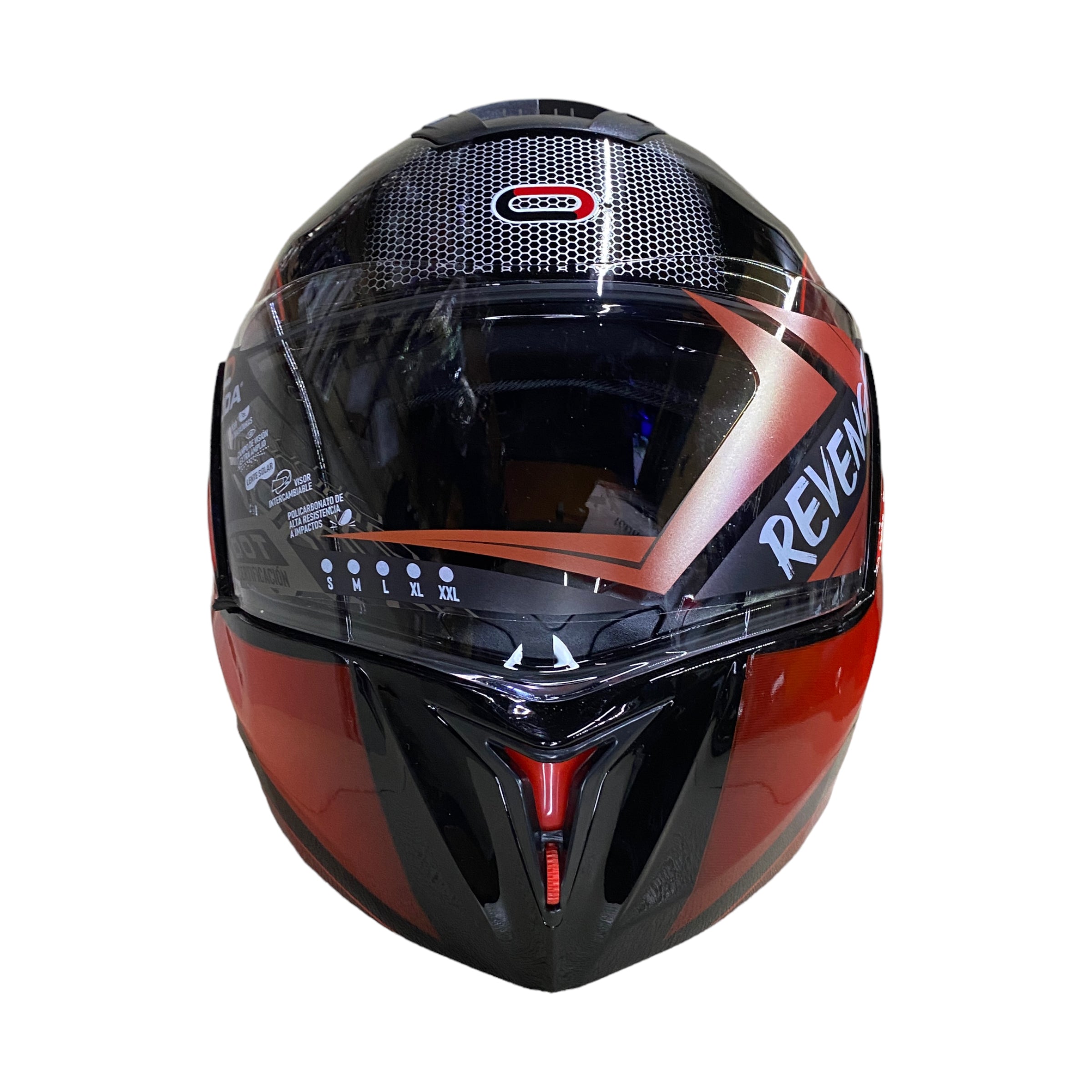 Casco roda 2025 abatible con lentes