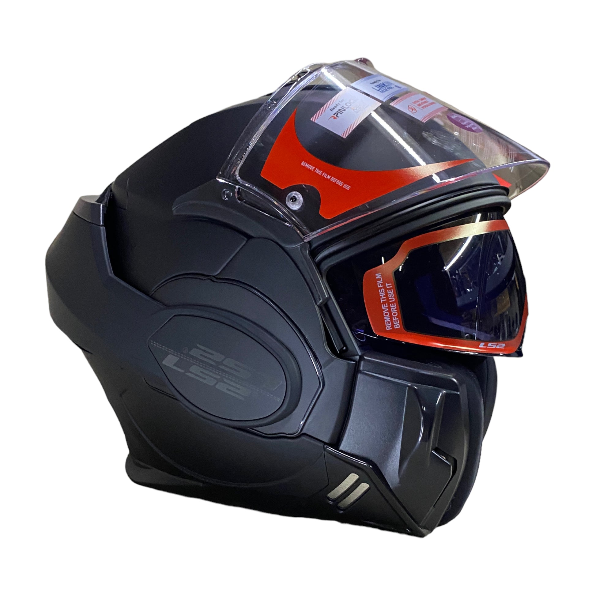 Casco Abatible LS2 Valiant Degrees Noir
