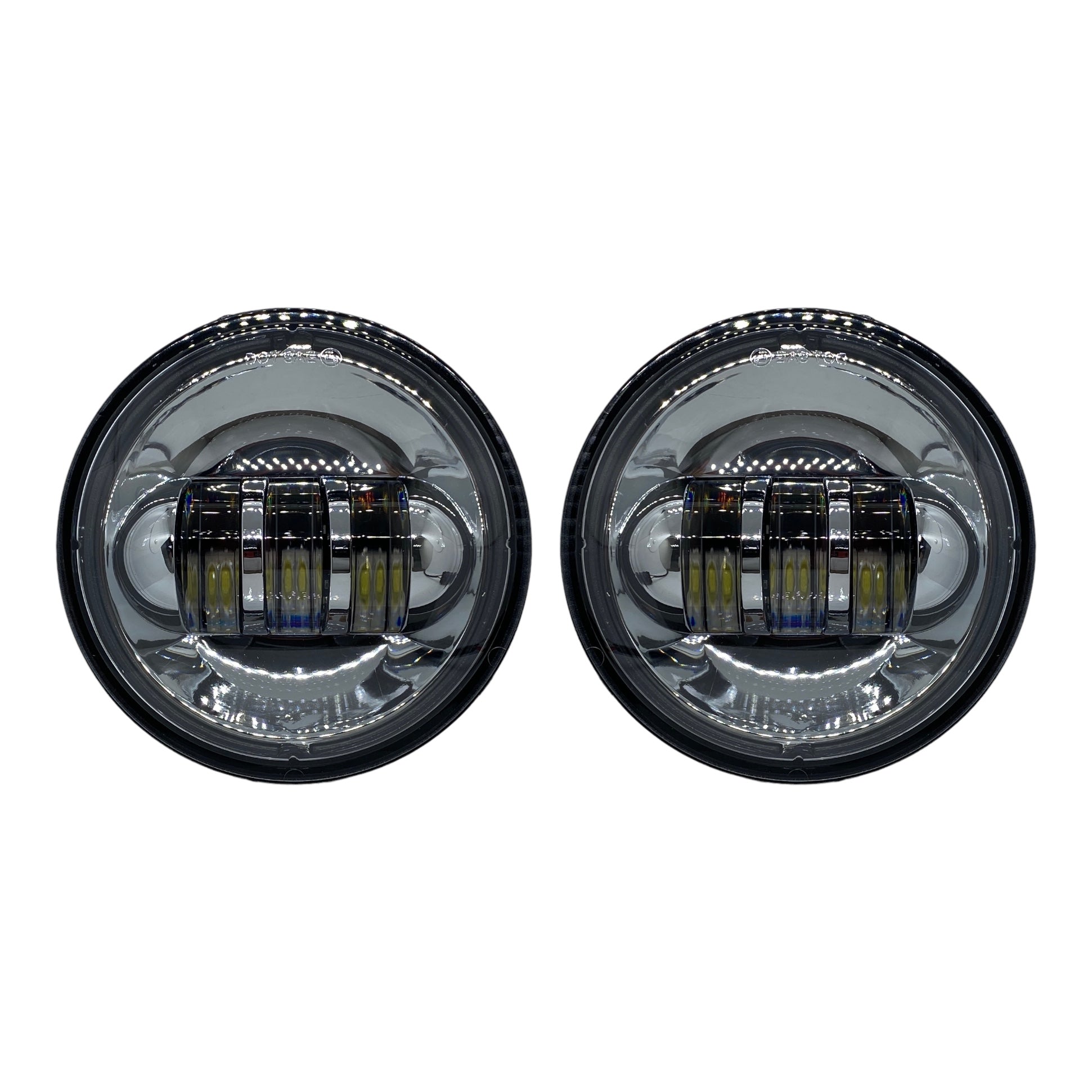 Faros auxiliares LED Daymaker 4.5” cromo sin DRL