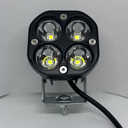Par de faros auxiliares cuadrados 4x40w