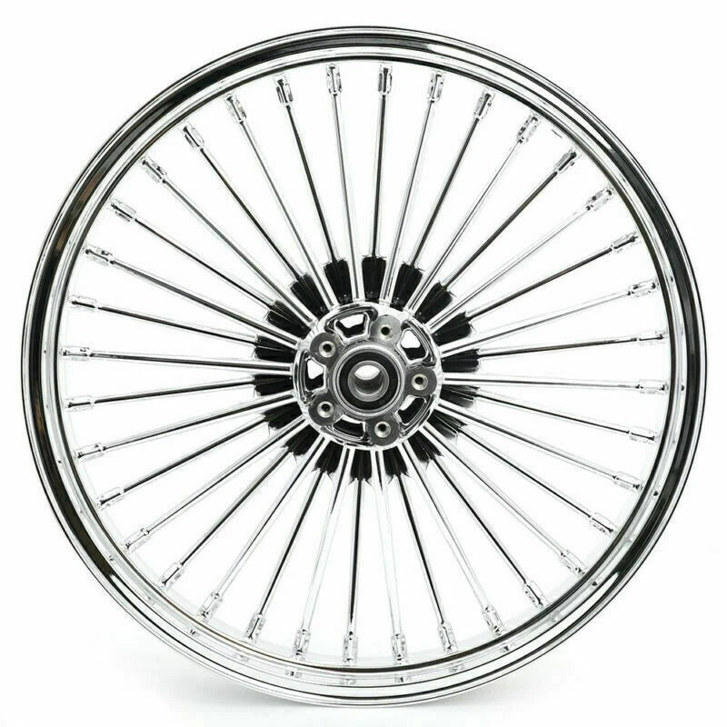 Rin Delantero Fat Spoke 21×2.15” para Harley-Davidson | 36 Rayos | Cromo