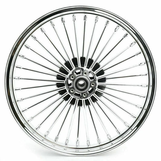 Rin Delantero Fat Spoke 21×2.15” para Harley-Davidson | 36 Rayos | Cromo
