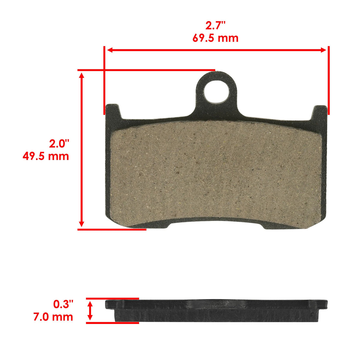 Kit de Balatas  para Kawasaki Z900 / Z900 ABS 2017–2024 | Caltric
