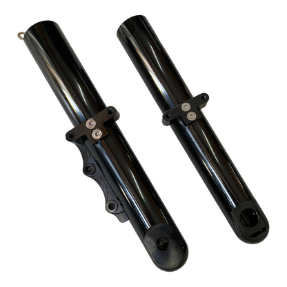 Vasos de suspensión delantera Arlen Ness Deep Cut negro