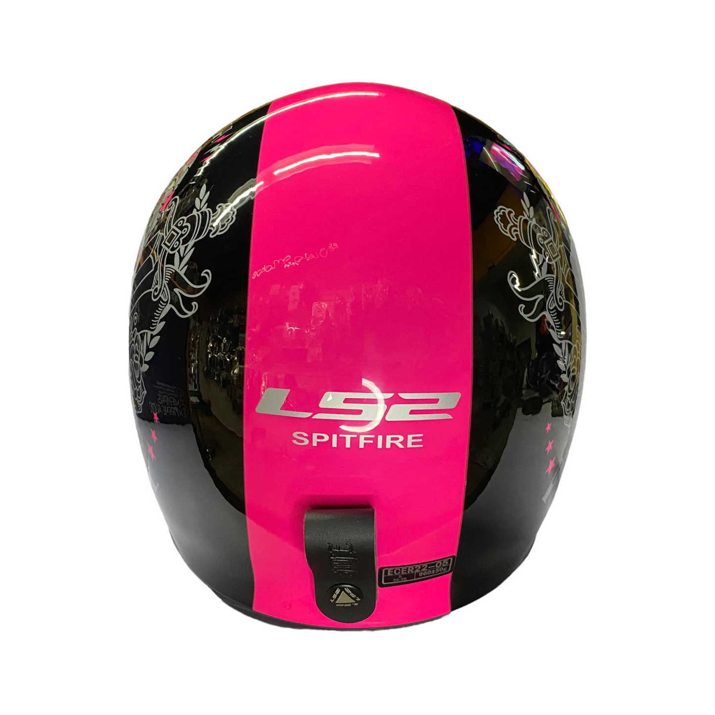 Casco 3/4 LS2 Spitfire Skull