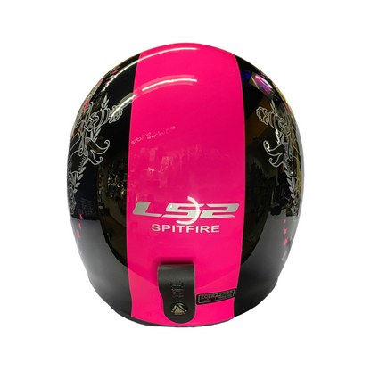 Casco 3/4 LS2 Spitfire Skull