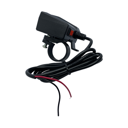 Cargador USB dual con pantalla medidor de voltaje