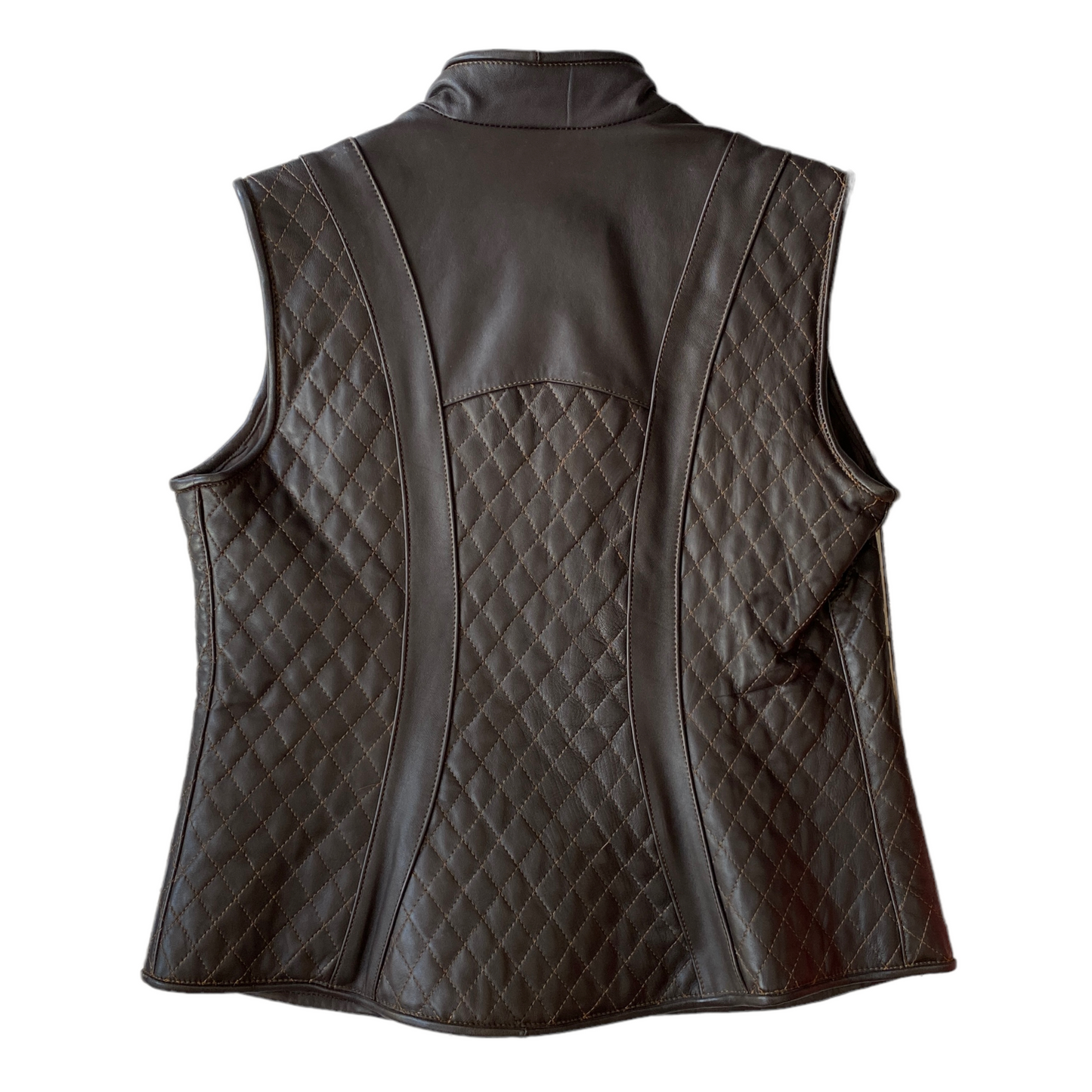 Chaleco de piel dama corset