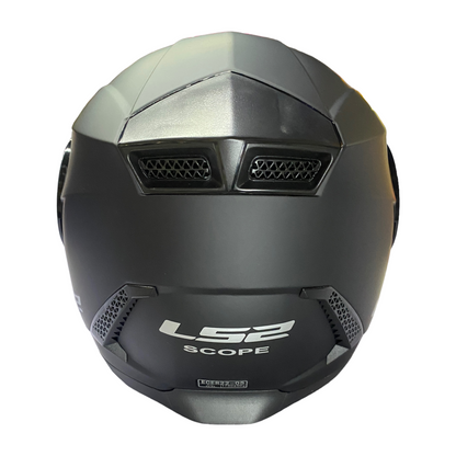 Casco abatible LS2 scope Solid negro mate
