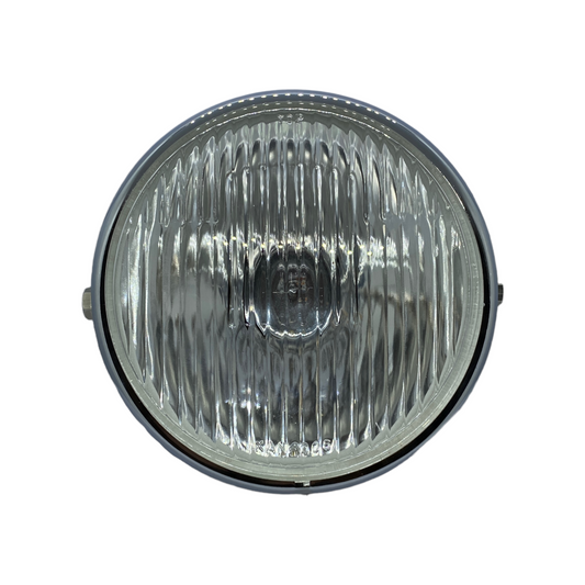 Faro delantero clásico cromado Metal y Vidrio súper delgado