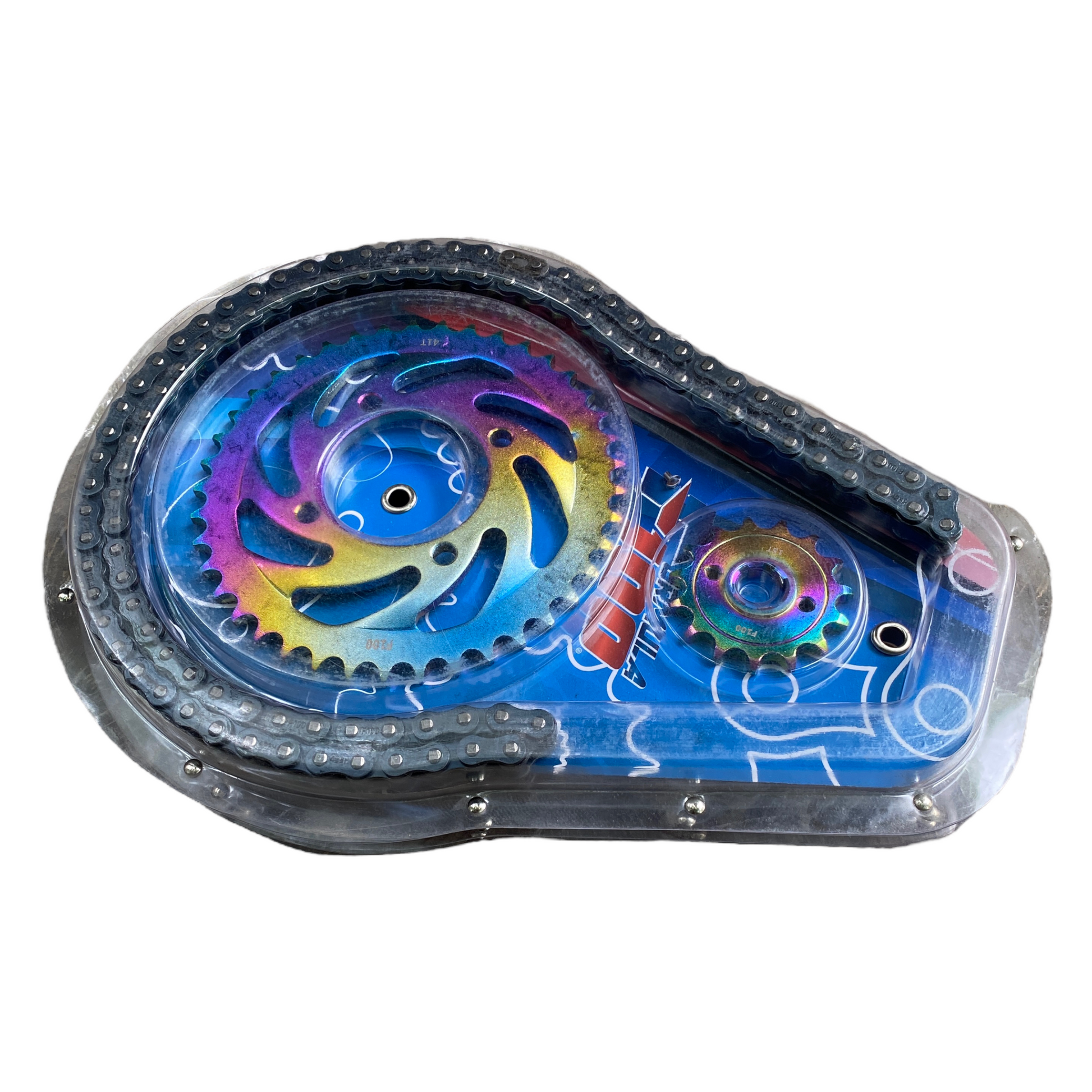 Kit de Sprocket 428H Tornasol Cadena Reforzada Italika FT 150 S TS