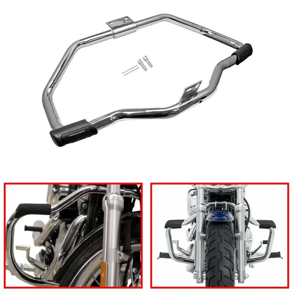 Defensa cromada moustache para H-D Sportster 883/1200
