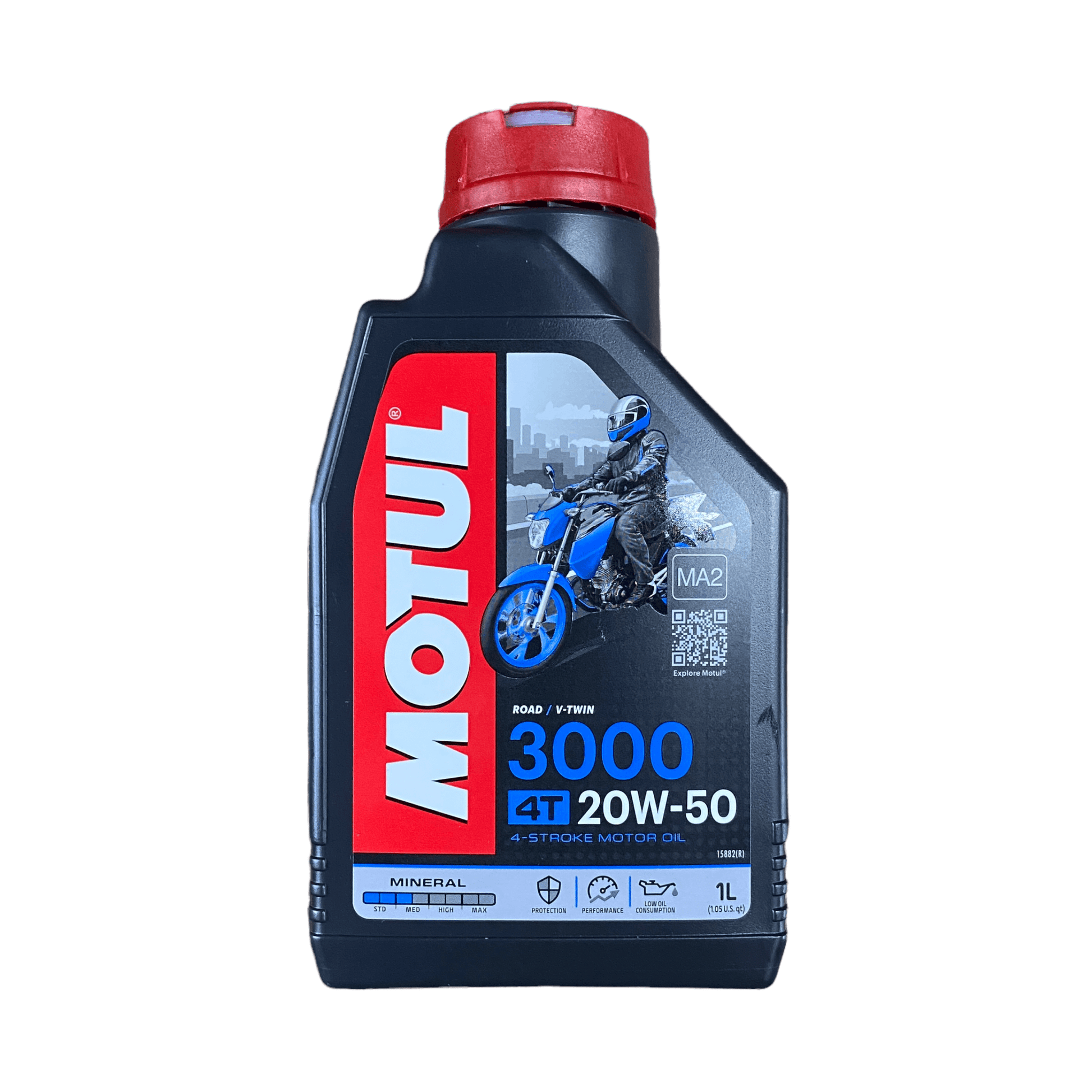 Aceite mineral motul 3000 20w50