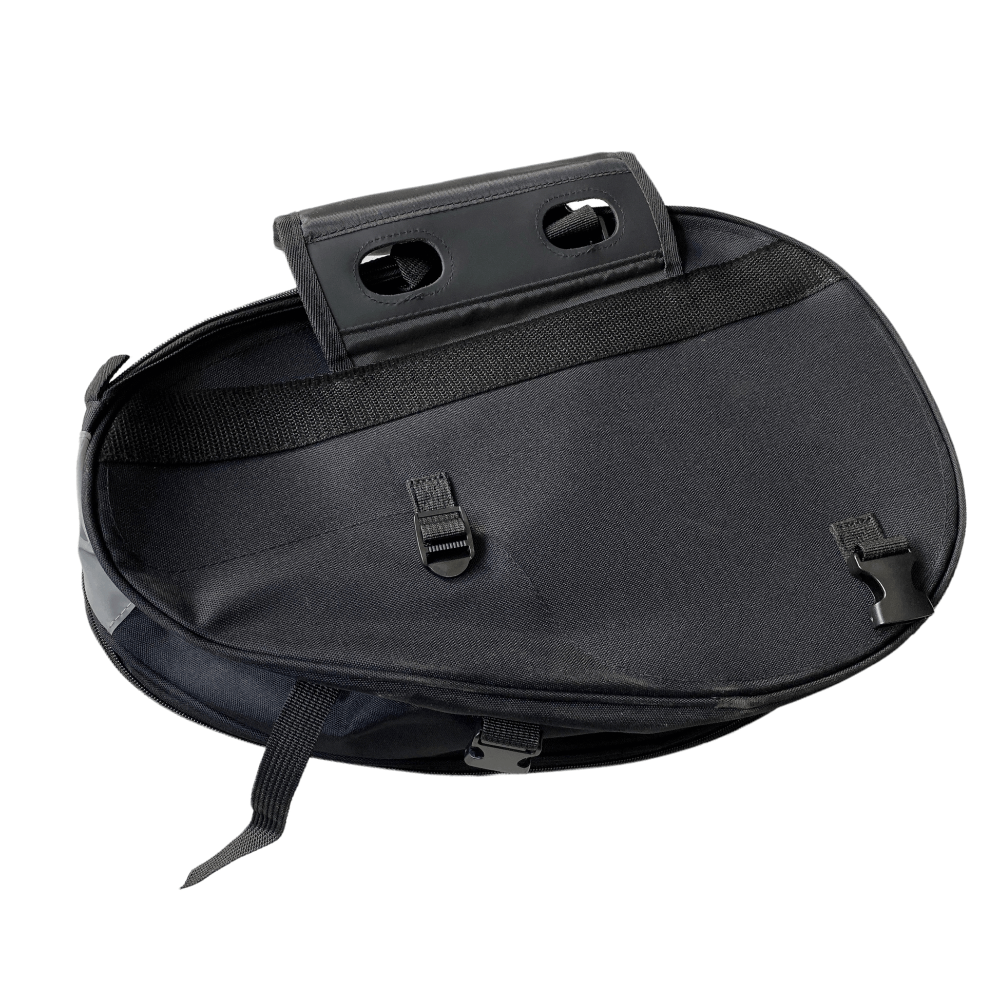 Alforjas de tela tipo maleta para motocicleta