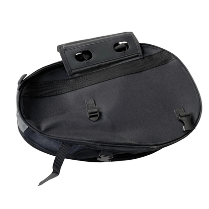 Alforjas de tela tipo maleta para motocicleta