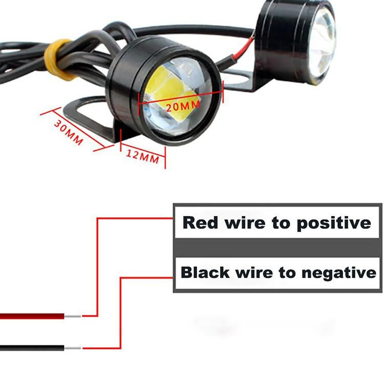 Estrobos LED ojo de águila con base