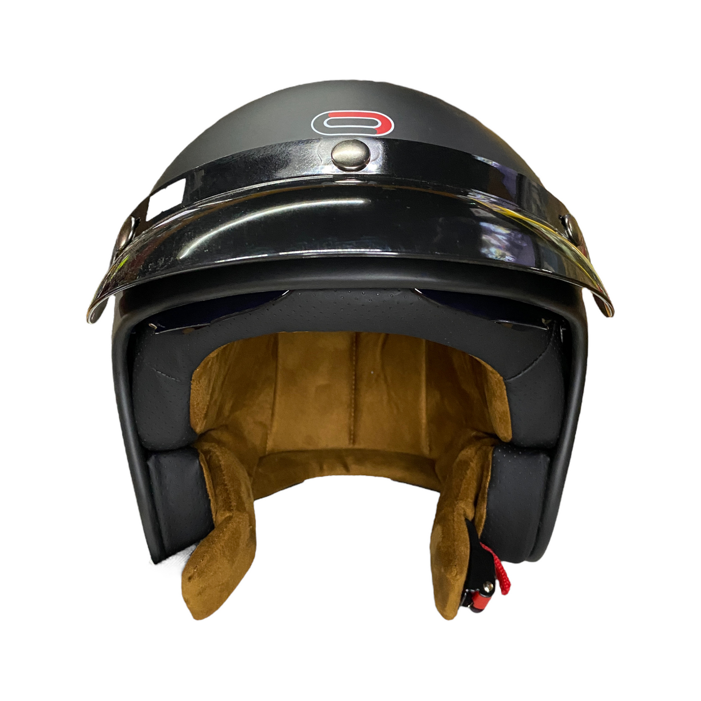 Casco 3/4 vintage Roda negro mate