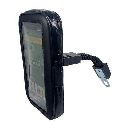 Porta celular resistente al agua base espejo