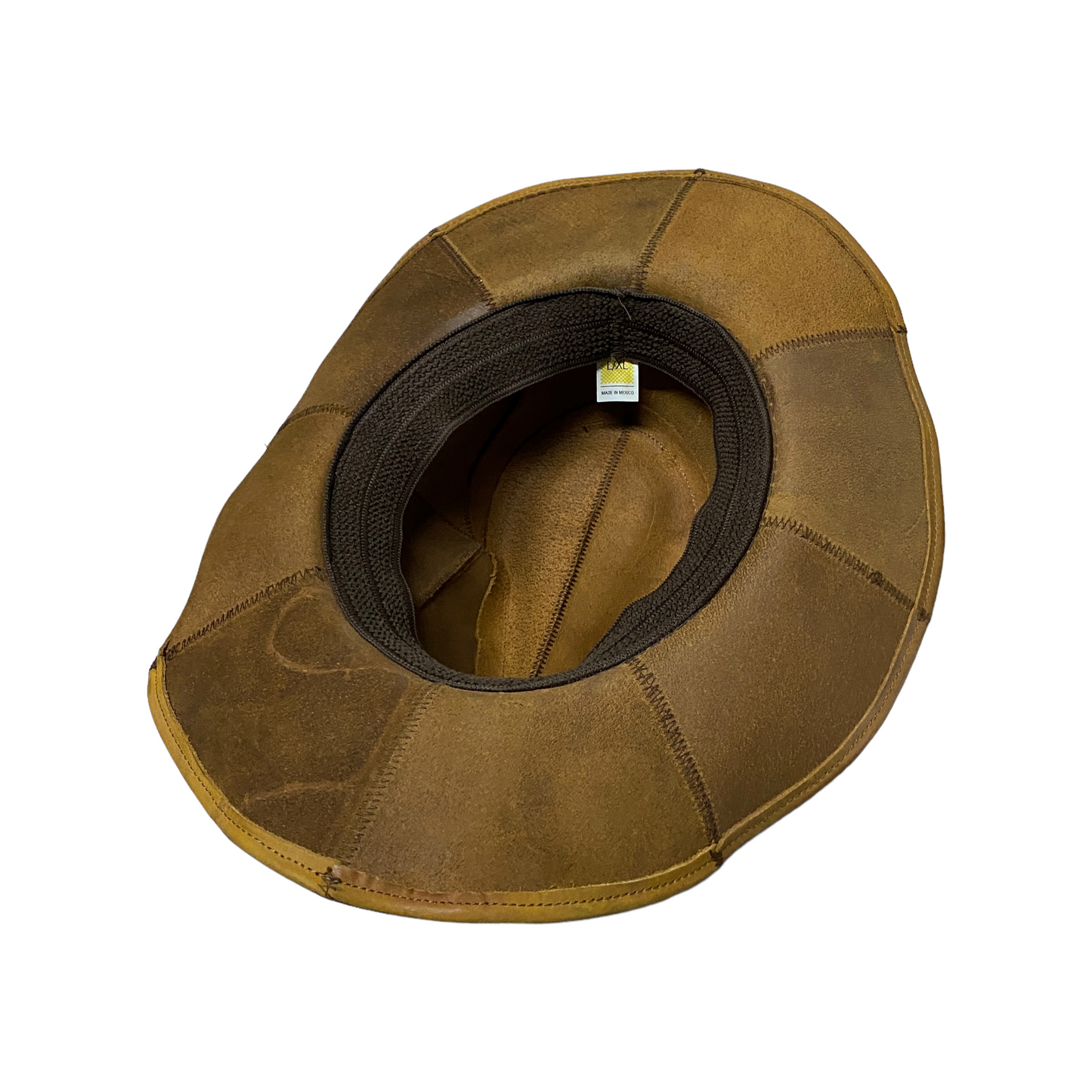 Sombrero rockero de piel color café – El Viejo de Motos