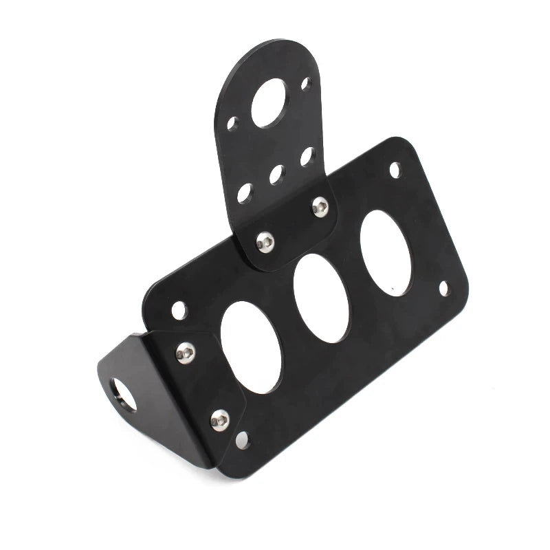 Porta placa lateral