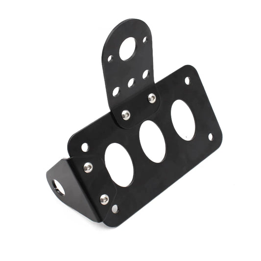 Porta placa lateral