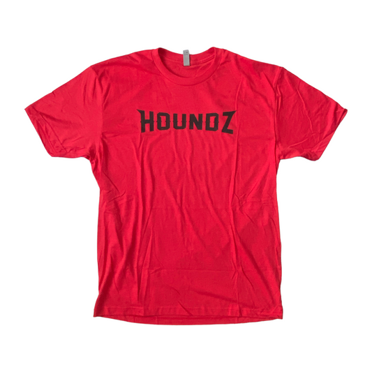 Playera roja de manga corta Houndz