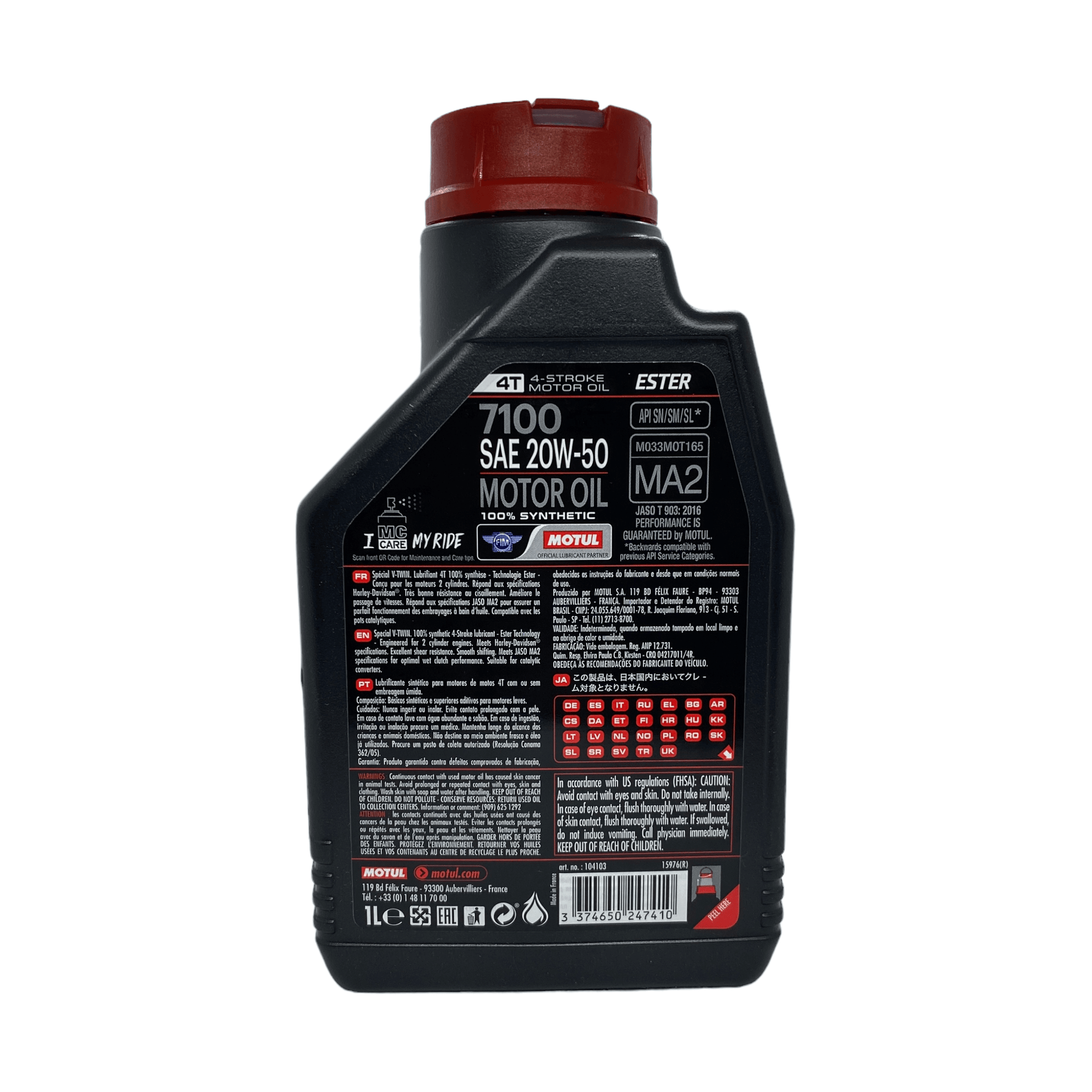 Aceite Sint tico Motul 7100 20w50 1L aceite-sint-tico-motul-7100-20w50-1l