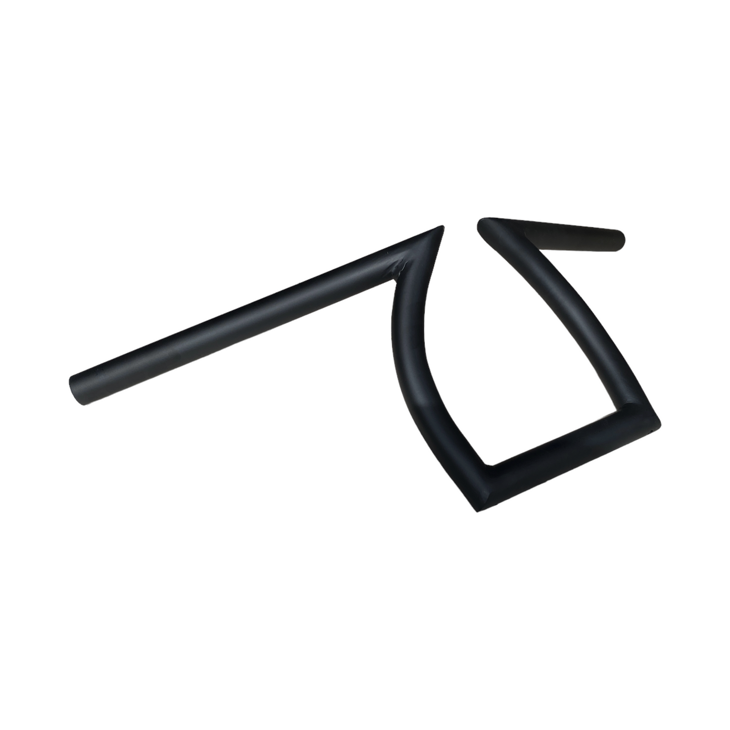 Manillar 1” barra Z Drag Ape Hanger cromado y negro mate