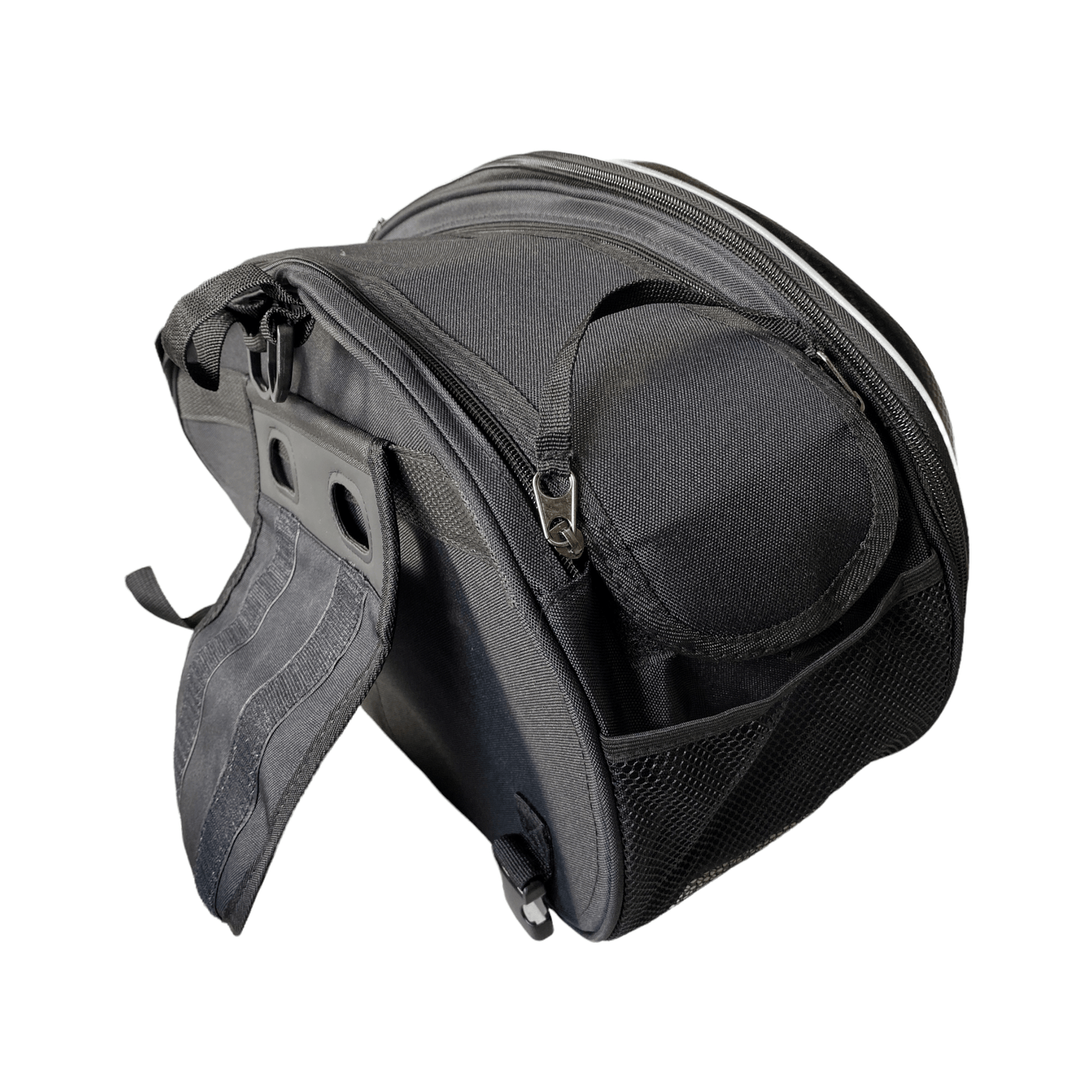 Alforjas de tela tipo maleta para motocicleta