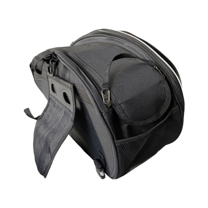 Alforjas de tela tipo maleta para motocicleta