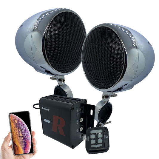 Kit de audio GoHawk Bluetooth, radio FM y entrada AUX
